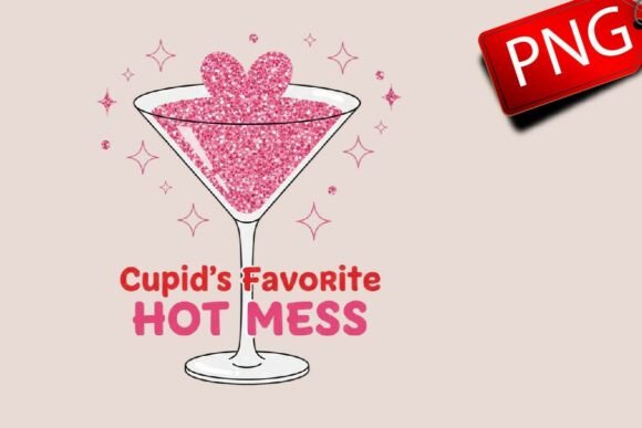 Embroidery Valentine Hot Mess Cocktail