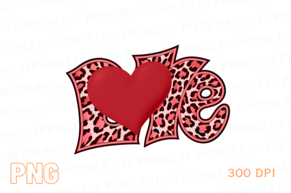 Love Applique Embroidery PNG Design